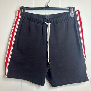 Black Athletic Shorts with Breathable Fabric and Stretch Fit